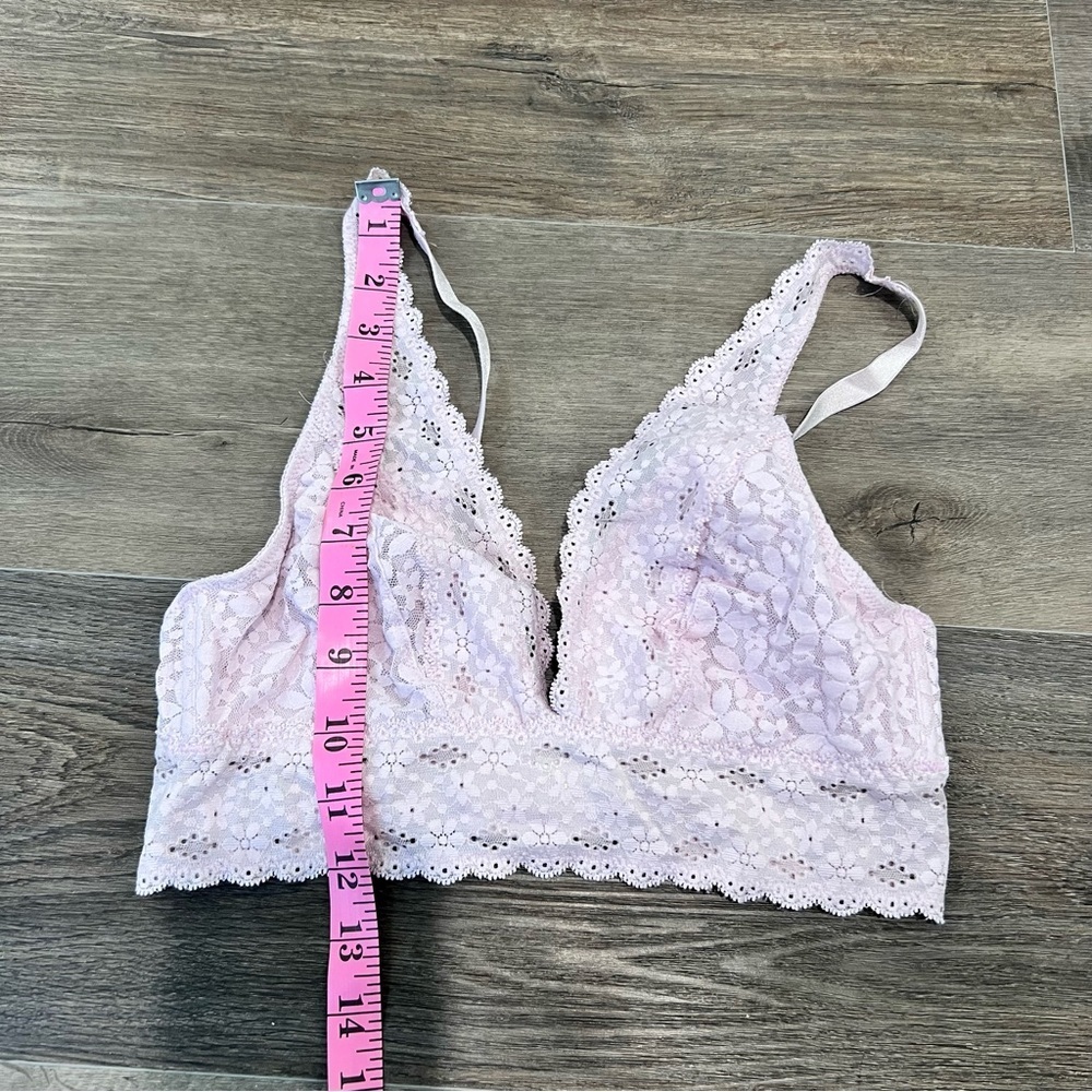 Wacoal Halo Lace Wire Free Bralette, Adjustable Straps, Size 36 - Picture 7 of 7